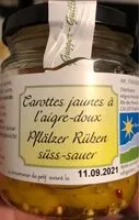 Mängden socker i Carotte jaune à l'aigre-doux