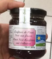 Mängden socker i Confiture de Pinot Noir aux fraises