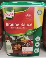 Mängden socker i Sauce brune liée