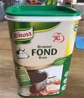 Mängden socker i Fond brun