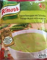 Mängden socker i Pois Au Jambon Knorr 84 Gr, 3 Sachets