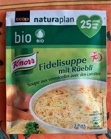 Mängden socker i Soupe aux vermicelles avec des carottes