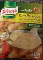 Mängden socker i Knorr - soupe de pomme de terre à la provençale