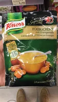 Mängden socker i Crème de carottes au jus d'oranges