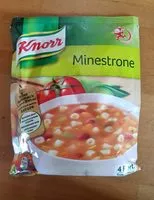 Mängden socker i Minestrone Mit 40% mehr Pasta