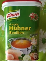 Mängden socker i Bouillon Hühner