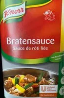 Mängden socker i Bratensauce - sauce de roti liée