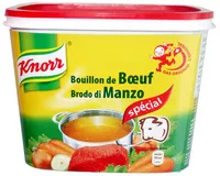Mängden socker i Bouillon de boeuf