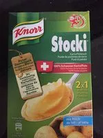 Mängden socker i DS Kartoffelpüree Pulver, Stocki