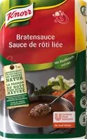Mängden socker i Sauce de rôti liée