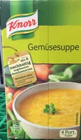 Mängden socker i Gemüsesuppe