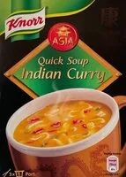 Mängden socker i Quick Soup - Indian Curry
