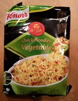 Mängden socker i Quick Noodles Vegetable