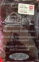 Mängden socker i Salade de betteraves rouges de l'Emmental