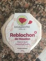 Mängden socker i Reblochon de Moudon