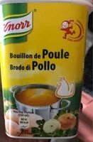 Mängden socker i Knorr Hühner Bouillon