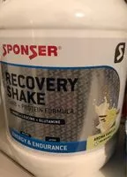 Mängden socker i Recovery shake