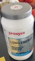 Mängden socker i Sponser Long Energy