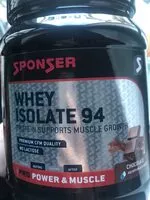 Mängden socker i Whey isolate 94