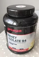 Mängden socker i Whey Isolate 94