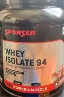Mängden socker i Whey isolate 94