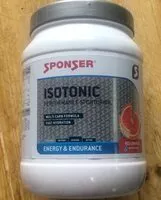 Mängden socker i Sponser Isotonic Performance Sportdrink