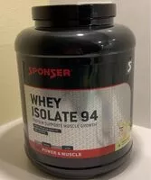 Mängden socker i Whey Isolate 94 Vanille