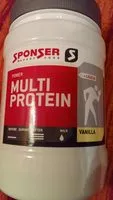 Mängden socker i Sponser Multi Protein