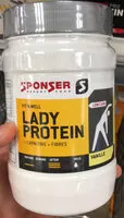 Mängden socker i Sport Food Fit&Well Lady Protein