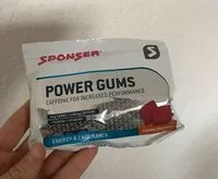 Mängden socker i Power gums