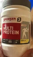 Mängden socker i Multiprotein