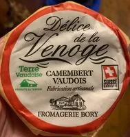 Mängden socker i Camembert vaudois