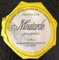 Mängden socker i Tomme moutarde gros grains