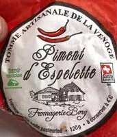 Mängden socker i Fromagerie MM Bory Piment d'Espelette