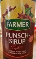 Mängden socker i Farmer Punschsirup Rum
