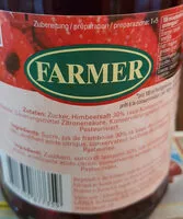 Mängden socker i Sirop de framboise