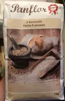 Mängden socker i Farine 5 cereales