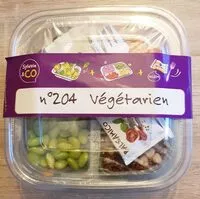 Mängden socker i Salade n°204 vegetarien