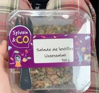 Mängden socker i Salade de lentilles