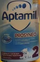 Mängden socker i Aptamil prosyneo 2