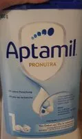 Mängden socker i Aptamil pronutra 1