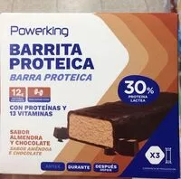 Mängden socker i Barrita proteica sabor almendra y chocolate