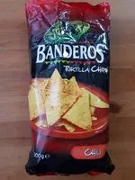 Mängden socker i Tortilla chips chili flavour