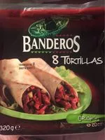 Mängden socker i 8 tortillas