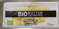Mängden socker i Bio Butter Lactosefrei