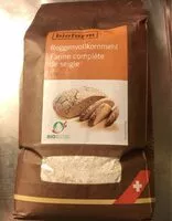 Mängden socker i Farine complète de seigle