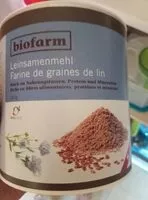 Mängden socker i Farine de graines de lin