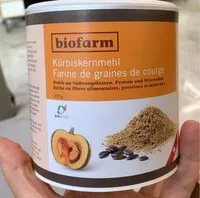 Mängden socker i Farine de graines de courge