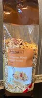 Mängden socker i Müesli Suisse