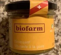Mängden socker i Moutarde à la poire
